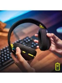 Logitech G435 Siyah - Lightspeed Kablosuz Mikrofonlu Kulak Üstü Oyuncu Kulaklığı (Ithalatçı Garantili) - 4