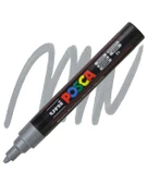 Uni Posca Su Bazlı Poster Markörü Metalik Gümüş 1.8 2.5mm PC5M thumbnail 1