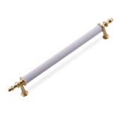 Yıldız Gold Altın 160 mm 16 cm Metal Mobilya Kulpu Mutfak Çekmece Dolap Dolabı Kapak Kulpları Kulbu thumbnail 1