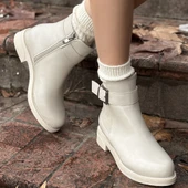 Wennes Bej Cilt Topuklu Bot thumbnail 4