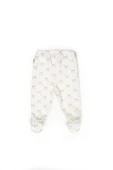 Bebek 2li Patikli Pantalon %100 Organik Pamuk , Bebek - Yenidoğan- csy8142 - 6