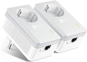TP-Link TL-PA4010PKIT, AV600 AC Güç Soketli Powerline Adaptör Başlangıç Kiti - 1