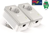 TP-Link TL-PA4010PKIT, AV600 AC Güç Soketli Powerline Adaptör Başlangıç Kiti - 3