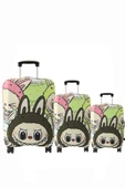 (My#137 LA 1 ) VALİZLER İÇİN KILIF SETİ (KABİN ORTA VE BÜYÜK) thumbnail 1
