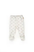Bebek 2li Patikli Pantalon %100 Organik Pamuk , Bebek - Yenidoğan- csy8142 - 5
