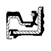 İveco Truck (12015928b) Yag Kecesi. Poyra Rwdr-K7 65.0x 90.0x 13.0 Fkm İveco - Corteco 82015928 - 1