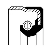 Man Truck (01020679b) Yag Kecesi. Poyra B1bafvı1ud5x1 100.0x 130.0x 12.0 Fkm Man - Corteco 82020679 - 1