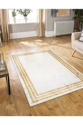 elleser Dekoratif Yıkanabilir Kaymaz Tabanlı Salon Halısı - 1