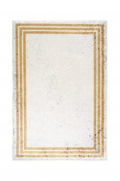 elleser Dekoratif Yıkanabilir Kaymaz Tabanlı Salon Halısı - 2