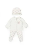 Bebek 3’lü Takım (Pantolon, Uzun Kol T-shirt, Şapka), Bebek ve Yenidoğan Serisi - CSY8143 - 2