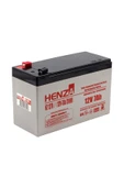 HENZA Hz1270 12v 7ah Bakımsız Kuru Akü - 2025 üretim thumbnail 3