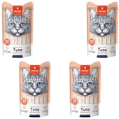 Wanpy Ton Somon  Krema Kedi Ödülü 25*14 Gr x 4 Adet - 1