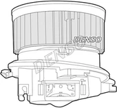 KALORIFER MOTORU PARTNER P306 ZX BERLINGO XUD9 (98>00) - DENSO DEA21007 - 1