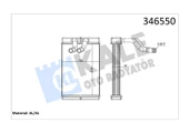 KALORIFER RADYATORU STAREX TCI MINIBUS (211X158X36) - KALE 346550 - 1