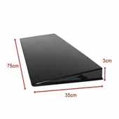 UNİVERSAL PİANO BLACK PLASTİK ARAÇ SUNROOF - 3