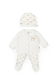 Bebek 3’lü Takım (Pantolon, Uzun Kol T-shirt, Şapka), Bebek ve Yenidoğan Serisi - CSY8144 - 2