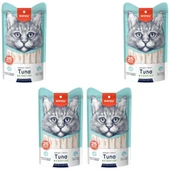 Wanpy Ton Morina Balıklı Krema Kedi Ödülü 25*14 Gr x 4 Adet - 1