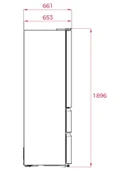 Teka RFD 77825 GBK EU 516 Lt. No Frost Siyah Buzdolabı thumbnail 10