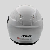 Arwic Parlak Çene Açılır Motosiklet Kaskı - AR935 - ECE-R 22.06 thumbnail 8