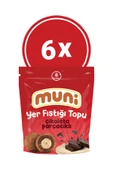 muni Çikolata Parçacıklı Yer Fıstığı Topu, 80 G X 6 Adet - 1
