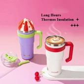 Dodge Trekking Çelik Termos Mug 750Ml Siyah thumbnail 6