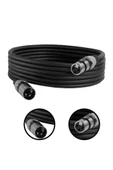 Midex MXL-5M-BK Kaliteli XLR TO XLR 5 mt. Mikrofon Kablosu thumbnail 1