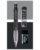 Serve Deep 3lü Okul Seti Mekanik Kurşun Kalem Silgi Yedek Uç 0.7 mm Siyah - 4