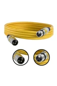Midex MXL-3M-YLW Kaliteli XLR TO XLR 3 mt. Mikrofon Kablosu thumbnail 1