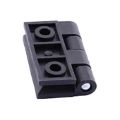 Dayanıklı Plastik Yaprak Menteşe 30x30 mm 4 Adet Dolap Çekmece Kapak Küçük Mobilya Menteşe Seti thumbnail 4