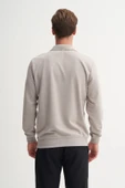 Cazador Regular Fit Dik Yaka Mevsimlik 3 İplik Sweatshirt-53470 thumbnail 3