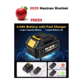 Oto Araç yıkama yedek pil Tüm Akülü Modellere Uyumlu Şarjlı Matkap Yedek Batarya Assur Dawreek 10 pilli - 3