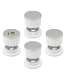 Qcooker Düğme 4 lü Takımı Ankastre Set Üstü Ocak Düğmesi Beyaz Yaylı Görselle Eşleştiriniz thumbnail 1