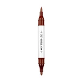 Supertrend Supertrend Acrylic Duo Marker Çift Uçlu Su Bazlı Boyama Markörü No:38 Koyu Kahve - 1