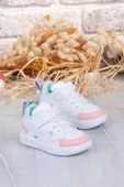 Vicco 946.B25K.439 Beyaz Pembe Nita Rahat Haif Kız Çocuk Bot thumbnail 1