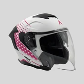 Arwic Skystar Yarım Kask Motosiklet Kaskı - AR836 - ECE-R 22.06 thumbnail 1