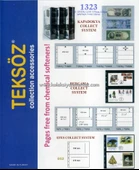 Koleksiyon Market-Teksöz-1323- Kağıt Para Sayfası Üç Bölmeli Şeffaf 10 Adetlik Paket - 2