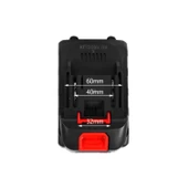 Matkap Oto Araç yıkama Assur, Bn5, Dawreek, Haktaş, CHELİKBEİ 10 pilli Batarya ve şarj Adaptör cihazı - 6