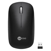 Lenovo Lecoo WS214 2.4Ghz Kablosuz 1200DPI Siyah Optik Mouse - 1
