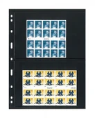 Teksöz-052- Iki Bölmeli Siyah Zeminli Sayfa A4 Boyutunda,para Ve fdc Sayfası - 3