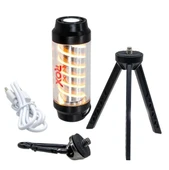 Rox 0265 Ambians Işıklı Şarjlı Kamp Feneri 360 Lümen thumbnail 2