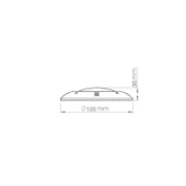 9 Adet 8 Watt 12 Volt Smd Led Mavi Mini Sıva Üstü Havuz Lambası - 2