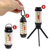 Rox 0265 Ambians Işıklı Şarjlı Kamp Feneri 360 Lümen thumbnail 3