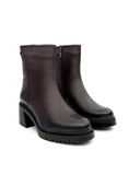 Venüs 2552501K Kadın Hakiki Deri Kalın Taban Fermuarlı Günlük Bot - 4