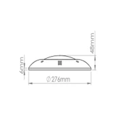 Havuz Lambası 32 Watt Sıva Üstü Aydınlatma Armatürü Beyaz thumbnail 7