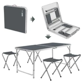 Rox Camping Katlanır Masa Tabure Seti thumbnail 4