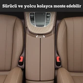 Araba Koltuğu Boşluk Doldurucu - Arabalar, SUV'ler ve Kamyonetler için 2'li Evrensel Düzenleyici - 5