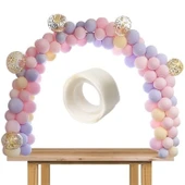 BUFFER® Sticker Damla Model Çift Taraflı Yapışkan Balon Yapıştırıcısı - 1