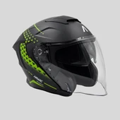 Arwic Skystar Yarım Kask Motosiklet Kaskı - AR836 - ECE-R 22.06 thumbnail 3
