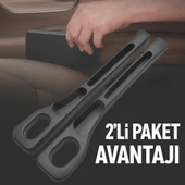Araba Koltuğu Boşluk Doldurucu - Arabalar, SUV'ler ve Kamyonetler için 2'li Evrensel Düzenleyici - 1