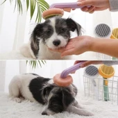 BUFFER Plastik Yeşil Evcil Hayvan Bakım  Pet Fırçası Çok Amaçlı Pet Fırçası Yeşil - 2